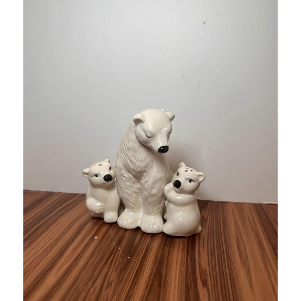 Polar Bear Salt And Pepper Shakers